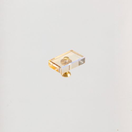 Rectangular crystal cabinet knob  sunray 50*35 ljo