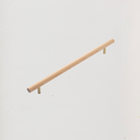 Wooden handle with brass base *224