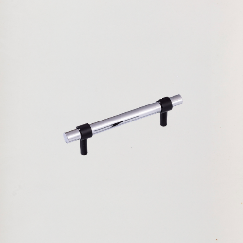 Metallic rod with matte black rings *96