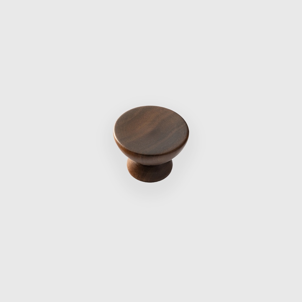 Walnut Fish Knob 