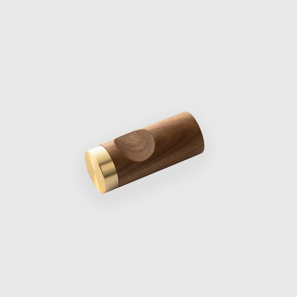 Walnut Wall Hook With Holl