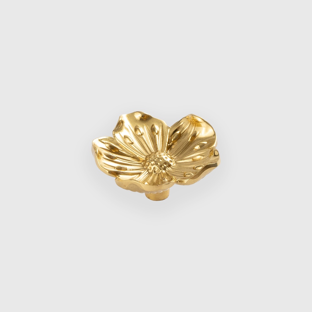 Golden Plum Blossom Knob 