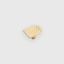[RTR1304435] Narrow Oval Brass Knob 