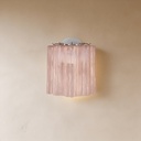 Murano blush glass sconce STS