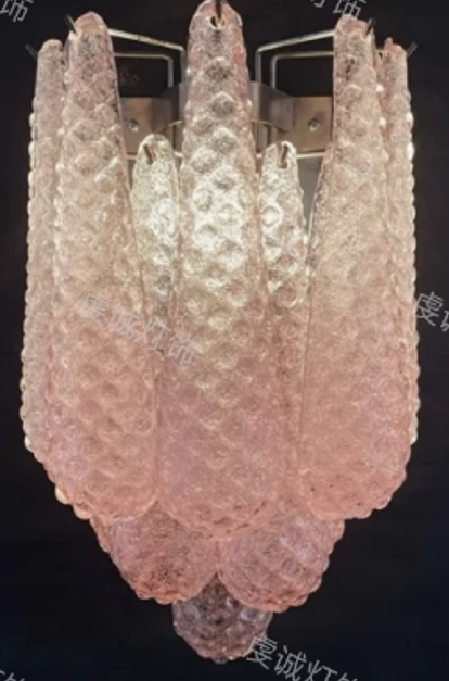 Murano petal shimmer wall lamp STS