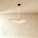 Natural with alabaster pendant lamp