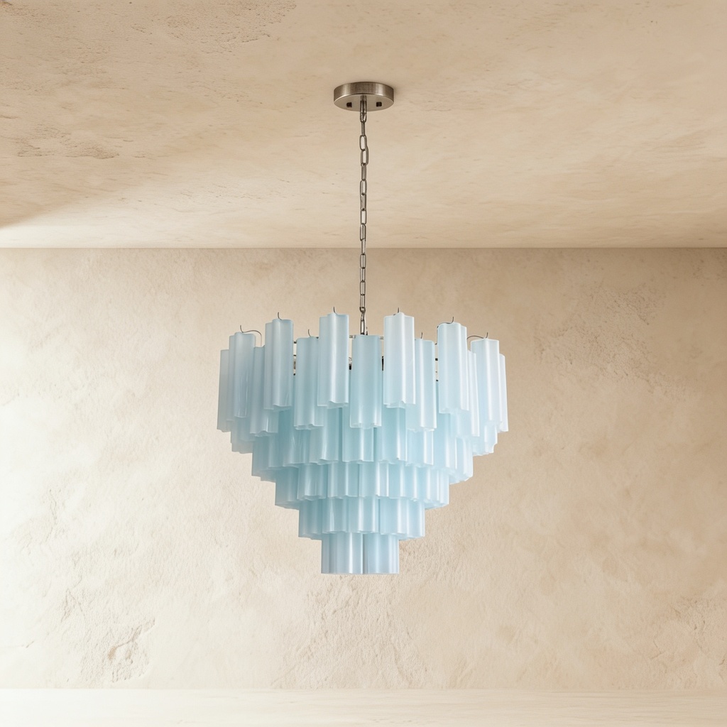 Murano tubes chandelier STS