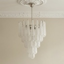 Murano petal drop chandelier STS