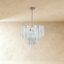 MURANO CRISTALLO GLASS CHANDELIER 50*52
