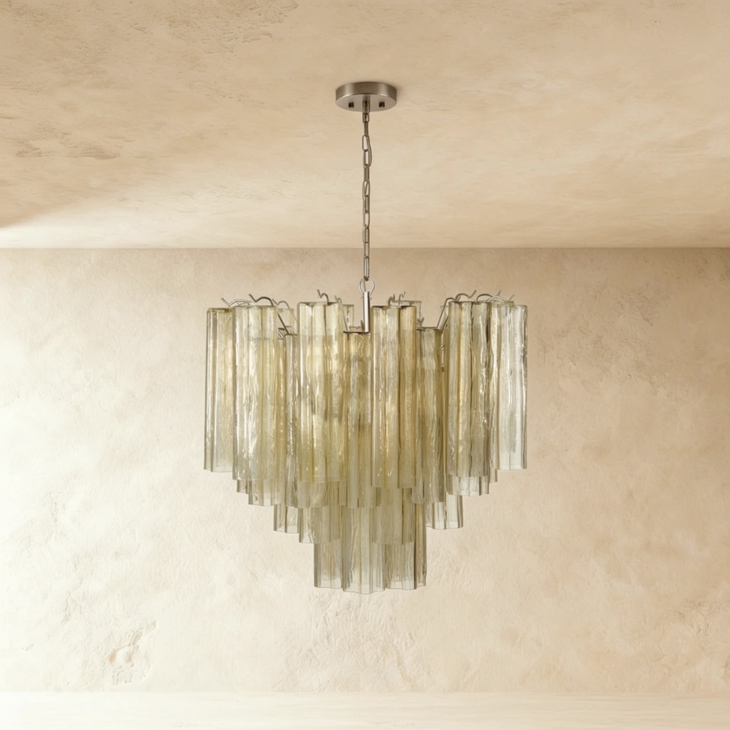 MURANO GREEN CHANDELIER 50*52