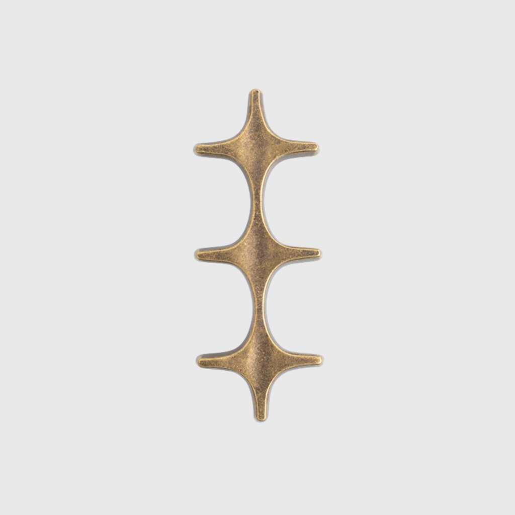 The crossbean triple brass