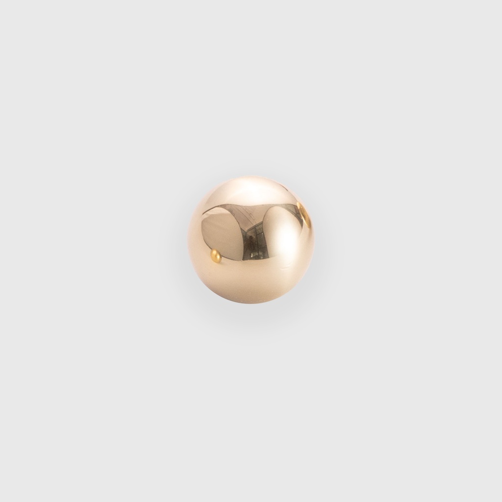 Shiny Golden Ball Knob 