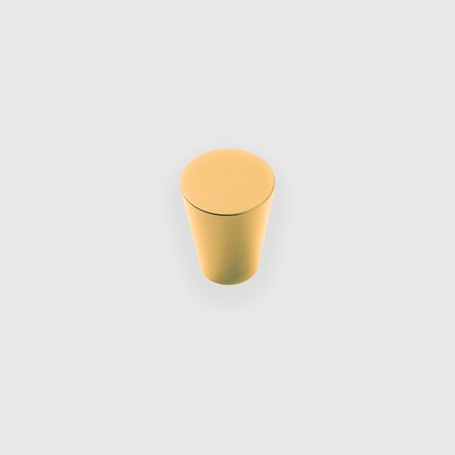 Big Cone Brass Knob 