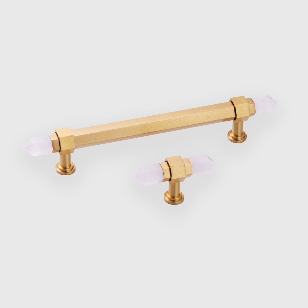 Pulls With Marble Pendants Rod 