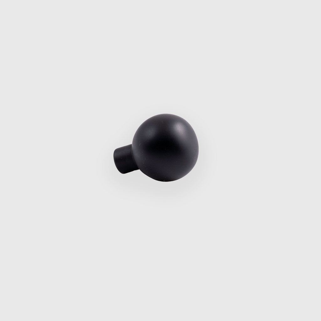 Matt Black Knob 