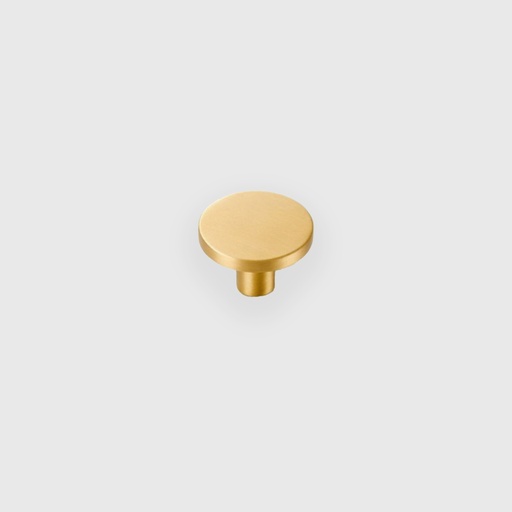 Matt Golden Round Knob 