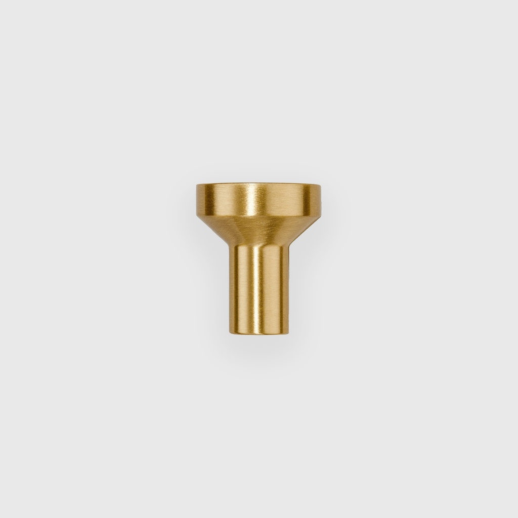 Golden Flat Hook Knob 