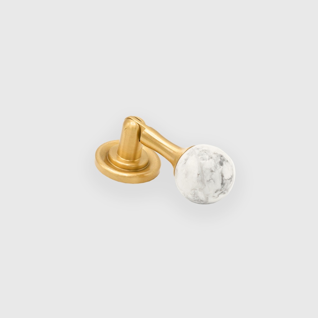 Stripped Marble Ball Golden Drop Pull 