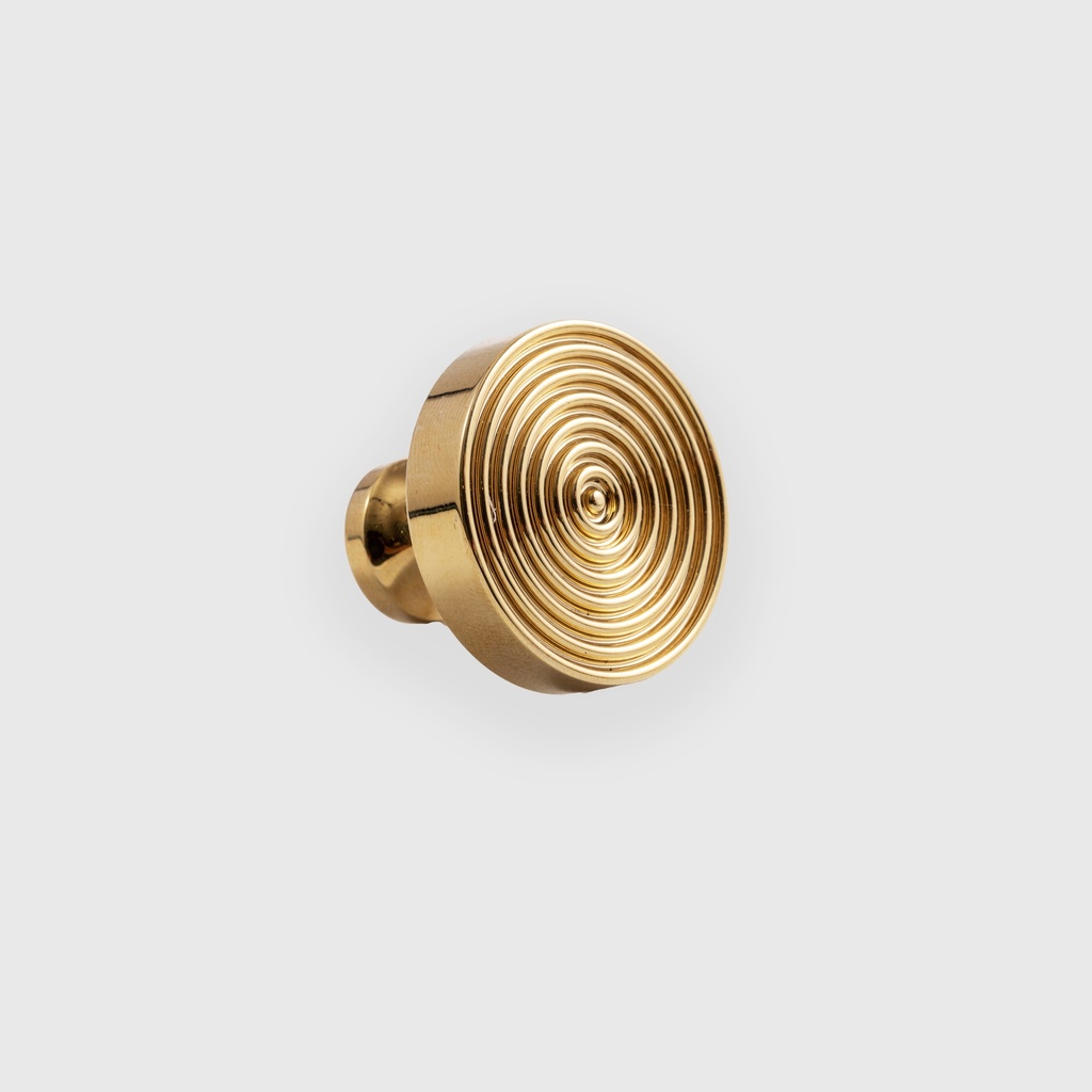 Shiny Golden Pattern Knob 