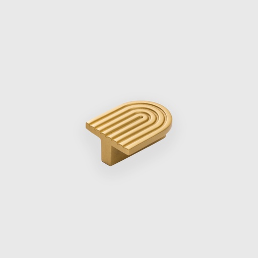[RTR1320044] Narrow Oval Brass Knob 