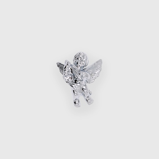 [ART1220160] Shiny Silver Angel Left Knob 
