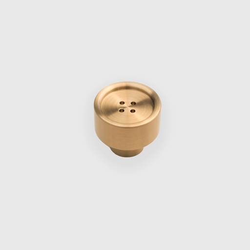 [ART1310025] Button Matt Brass Knob 