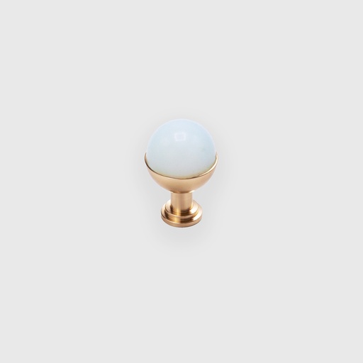 [STN1601020] Azura Green Marble Egg Knob 
