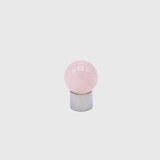 [STN0162434] Shiny Pink Marble Ball Knob 