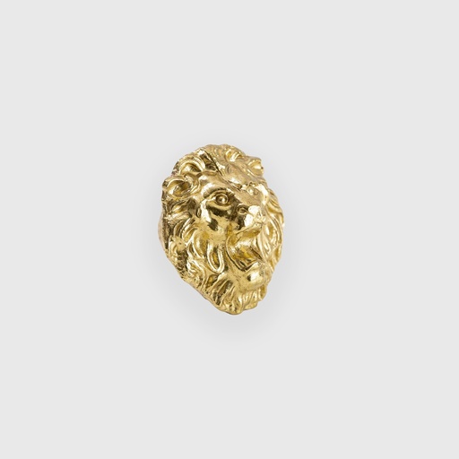 [ART1100042] Shiny Golden Lion Knob 