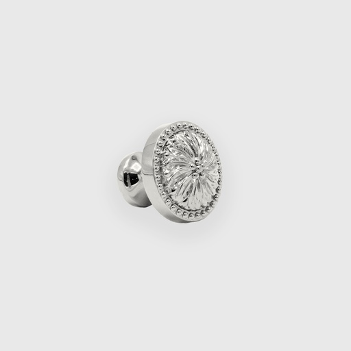 [LJO1322812] Simple European Silver Knob 