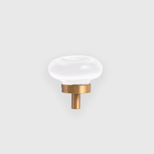[LJO1703036] Clear Acrylic Hat Round Knob 