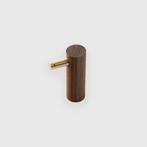 [GG602005] Walnut L Shaped Wall H