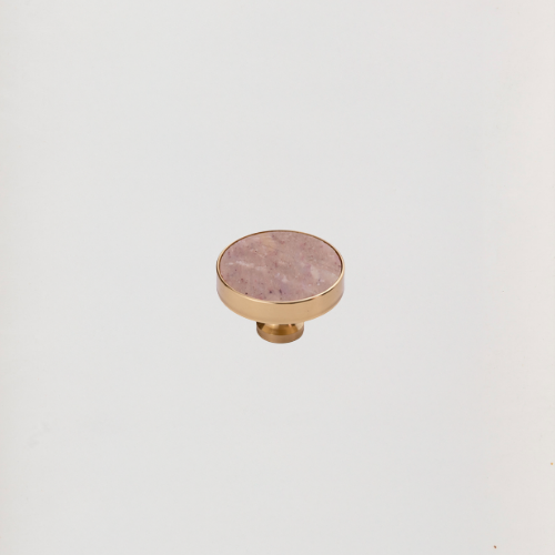[ART2001231] Brown round button 31*20