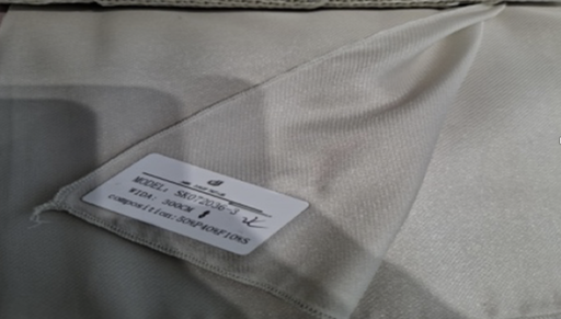 [SK072036-3] Хөшиг silken sheer beige STS