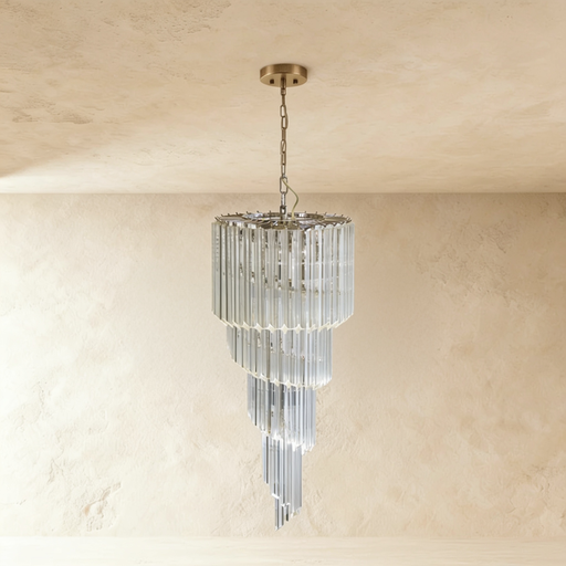 [MRCH0022] MURANO CLEAR PRISM GLASS